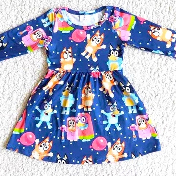 Bluey long sleeve dress - Picture 1 of 1